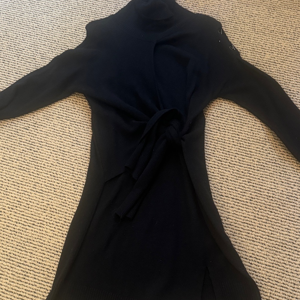 Karen Millen Black Long Sleeve Dress